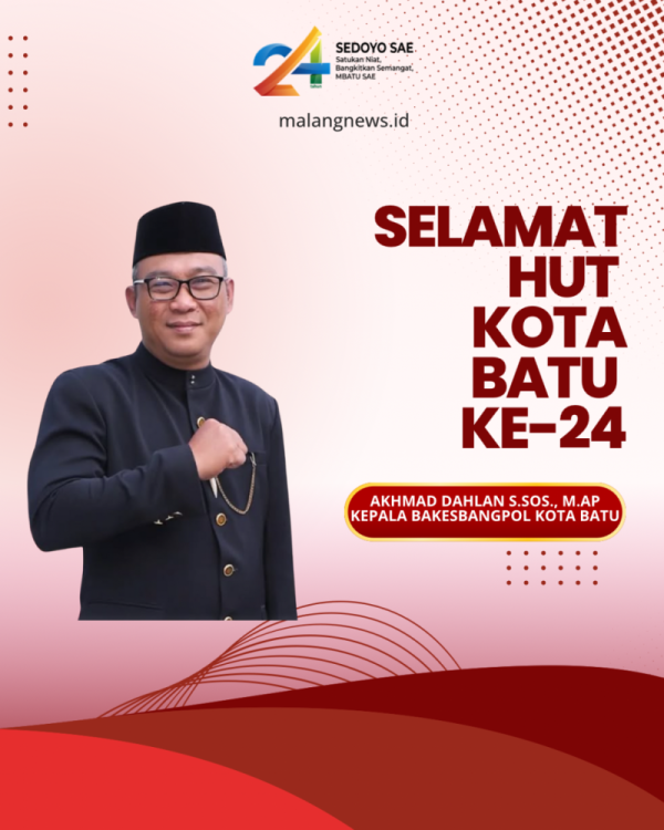 Iklan Ucapan Hari Jadi Kota Batu ke-24