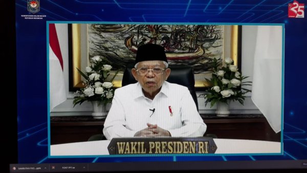 Peringatan Hari Otonomi Daerah, Wapres RI: Momentum Pemda Bangkit dari Covid-19