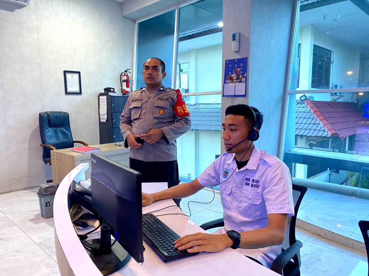 Wujudkan Kondusifitas Kamtibmas, Polresta Malang Kota Beri Layanan Polisi 110