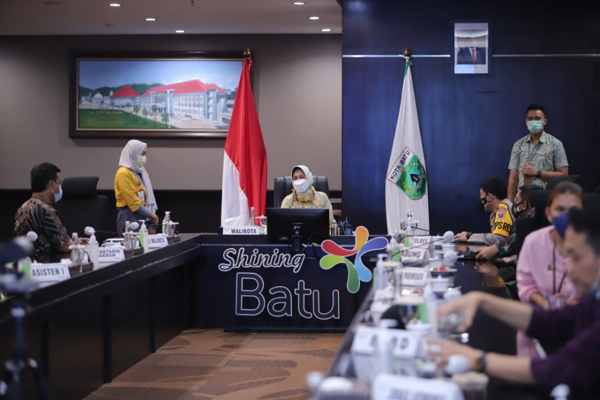 Dewanti Ikuti Rakor Situasi Covid-19 dan PPKM