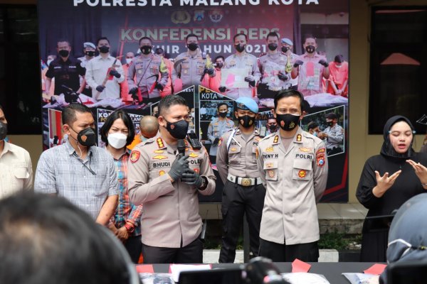Polresta Malang Kota Ungkap Kasus Persetubuhan dan Pencabulan Terhadap Anak