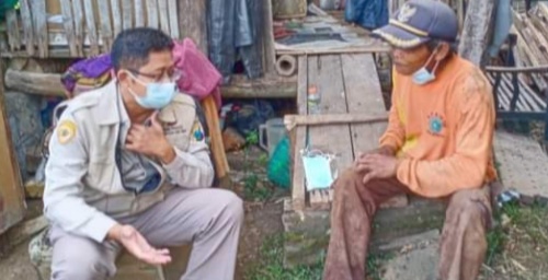 Bantu Pulihkan Korban Gempa Malang, Tagana Lakukan Trauma Healing