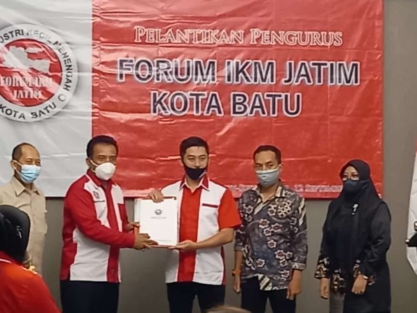 Berdayakan UMKM, Forum IKM Kota Batu Gelar Pelantikan Pengurus