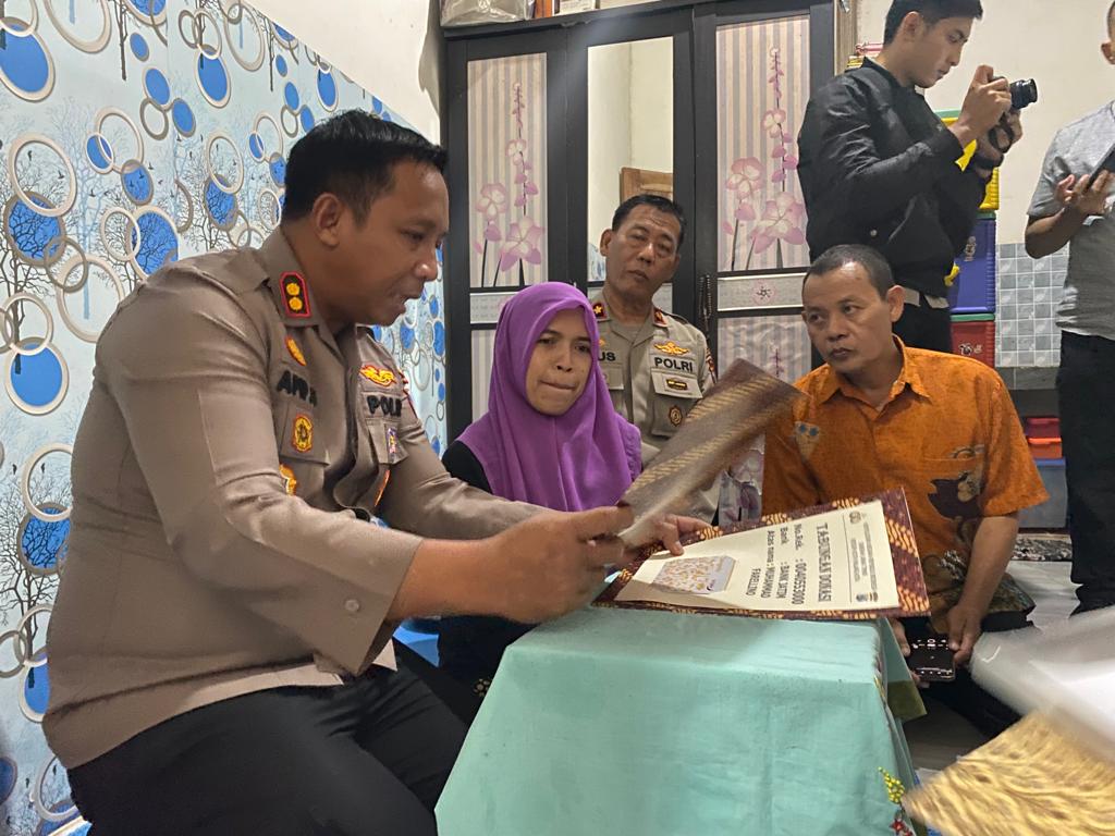 Program Donasi Makota Sigap, Polresta Malang Kota Sekolahkan Farellino Hingga SMA