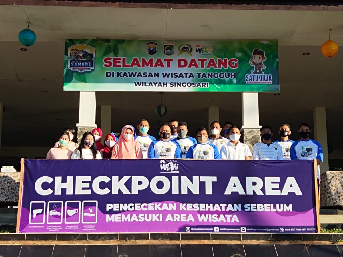 Jelang New Normal, Kapolres Malang Tinjau Wisata Agro Wonosari