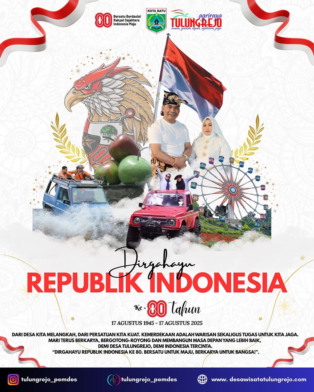 Iklan Ucapan Dirgahayu Republik Indonesia ke-80