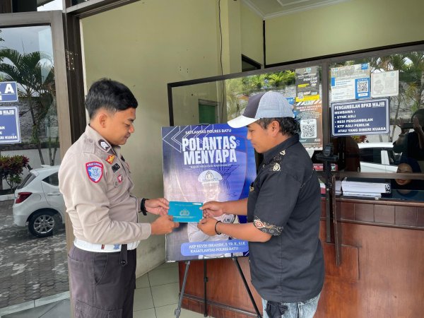 Sat Lantas Polres Batu Luncurkan Program “Polantas Menyapa”, Beri kemudahan Masyarakat
