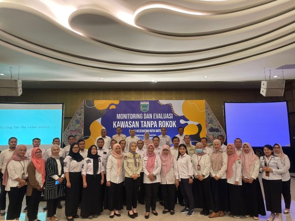 Pemkot Batu Melalui Dinkes Lakukan Monitoring dan Evaluasi Kawasan Tanpa Rokok