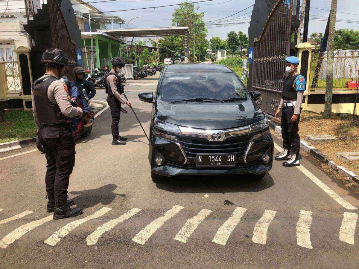 Antisipasi Peristiwa Bom Bundir di Polsek Astana Anyar Bandung, Personil Polres Batu Perketat Penjagaan