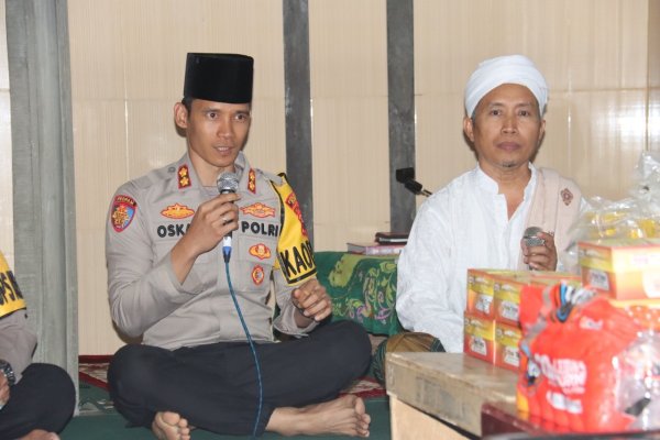 Kapolres Batu AKBP Oskar, Silaturahmi ke Pondok Pesantren Ar-Ridlwan