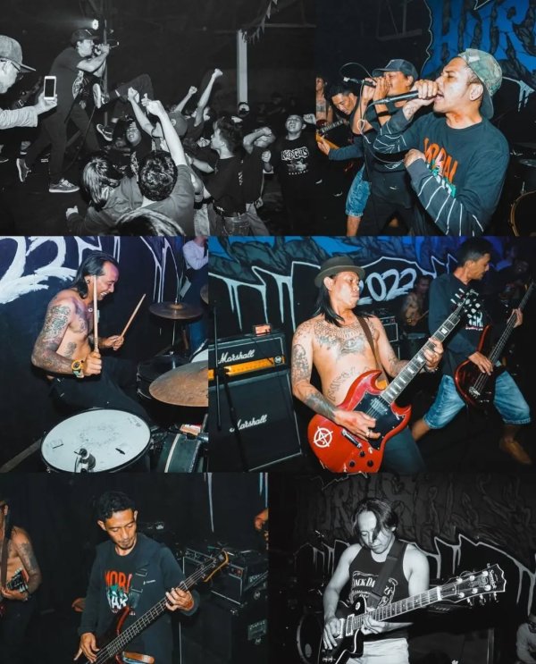 Komunitas Vespa Batu Bersatu dan Band Punk Moral Marit, Meriahkan HUT Bhayangkara ke-79, di Batu Vespa Fest 2025