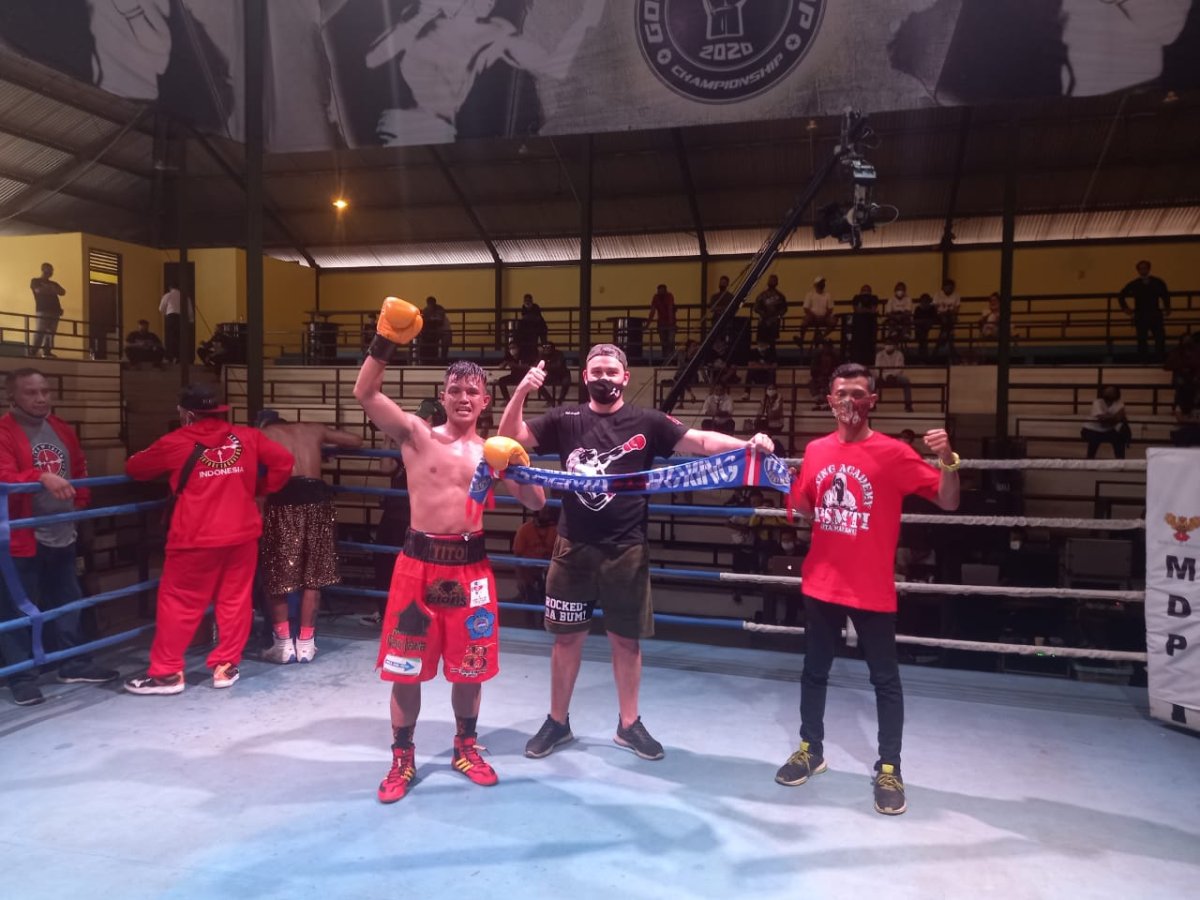 Tumbangkan Petinju Gusti El Nino, Hero Tito Juarai Kejurnas Tinju di Bali