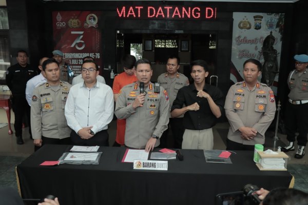 Gelar Konferensi Pers, Polresta Malang Kota Ungkap Tersangka Baru Kasus Robot Trading ATG
