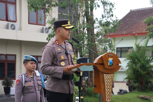 Keselamatan Lalu Lintas Jadi Prioritas Utama, Polres Batu Gelar Pasukan Operasi Zebra 2025