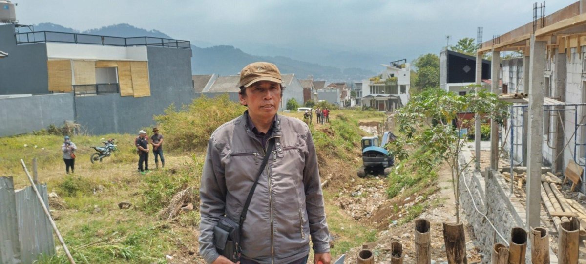 Lakukan Pengerukan Material di Kali Curah, Yani Andoko Pengembang Kusuma Pesanggrahan: Demi Kebaikan dan Kepentingan Bersama