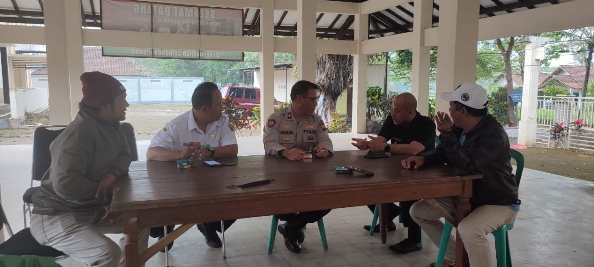 Terkait Spanduk Viral, Polsek Kedungkandang Ajak Warga dan Forkopimca Mediasi