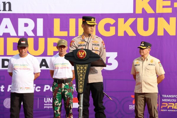 Peringati Hari Bhayangkara ke-77, Kapolres Batu AKBP Oskar Gelar Sabers Pungli