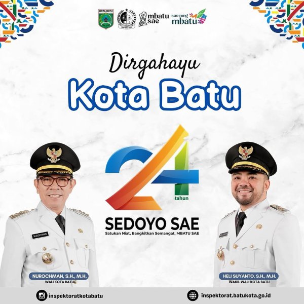 Iklan Ucapan Hari Jadi Kota Batu ke-24