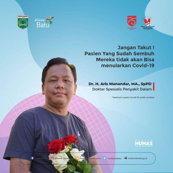 Pasien Dinyatakan Sembuh, Tidak Menularkan Virus Corona Lagi