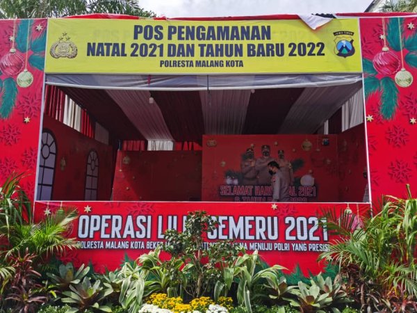 Pastikan Nataru Aman, AKBP Buher Tinjau Pos Pengamanan dan Pelayanan