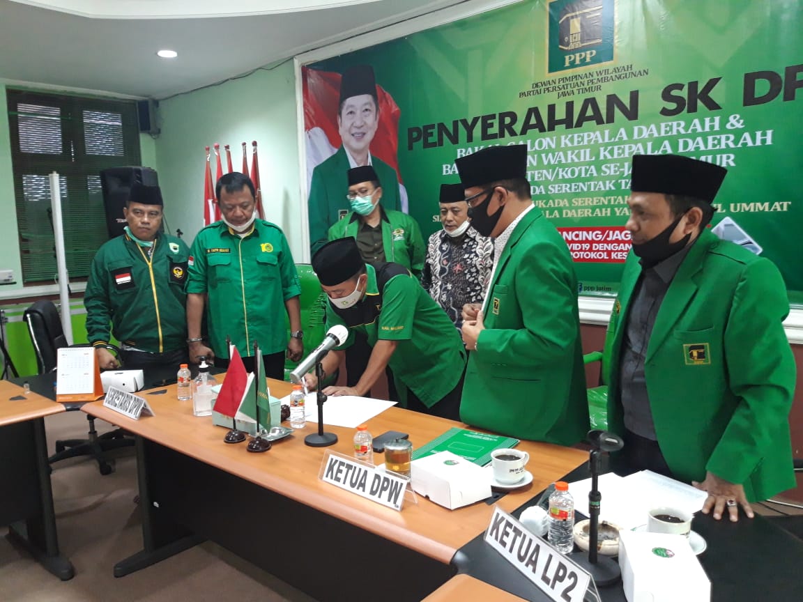 SK Turun ke SANDI, Ketua DPC PPP Kabupaten Malang Yakin Menang
