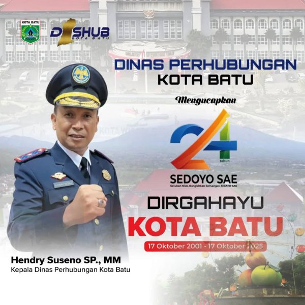 Iklan Ucapan Hari Jadi Kota Batu ke-24