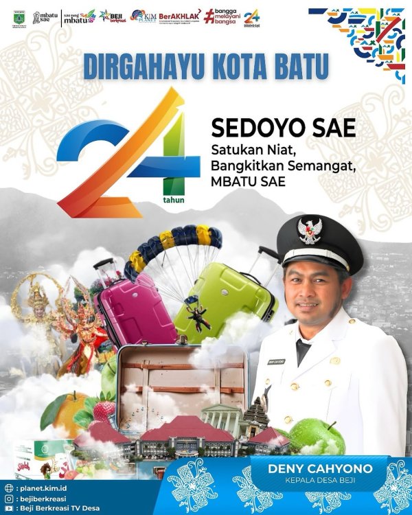 Iklan Ucapan Hari Jadi Kota Batu ke-24