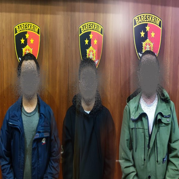 Tiga Pelaku Pemerasan yang Mengaku anggota Polri Gadungan, Ditangkap Sat Reskrim Polres Batu