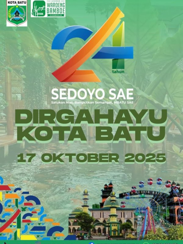 Iklan Ucapan Hari Jadi Kota Batu ke-24