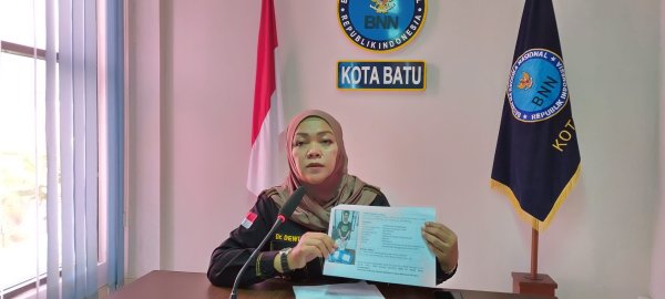 Berantas Peredaran Narkoba, BNN Kota Batu Berhasil Amankan Ganja Seberat 7,3 Kilogram dan Dua Pengedar