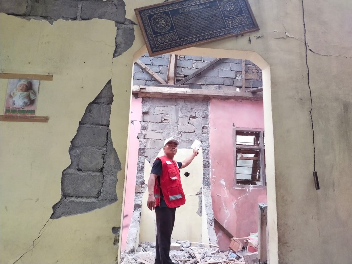 Ratusan Rumah Rusak di Malang Selatan, Pasca Gempa 6,1 SR