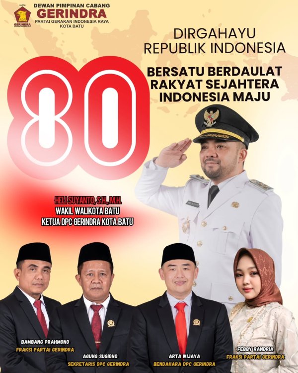 Iklan Ucapan Dirgahayu Republik Indonesia ke-80
