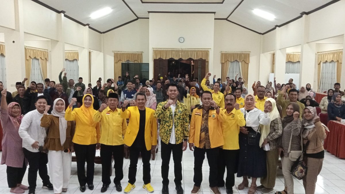 Calon Wali Kota Batu Firhando Gumelar (Mas Gum) Silaturahmi, Kenalkan Diri dengan Kader Partai Golkar dan Masyarakat