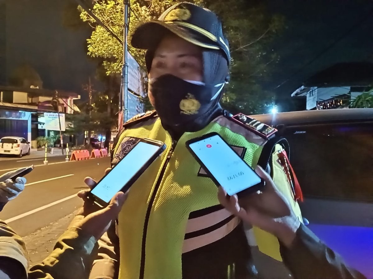 Serentak di Jatim, Antisipasi Pemudik Polres Batu Lakukan Penyekatan