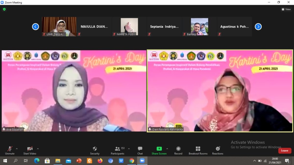 Usai Gubes, Lanjut Tampilkan Dekan Wanita Bicara Peran Perempuan di Talkshow FDAP