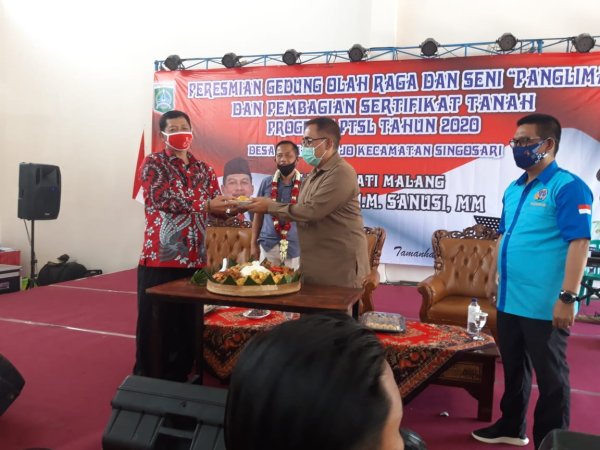 Gedung Olaraga Serbaguna Diresmikan Bupati Malang