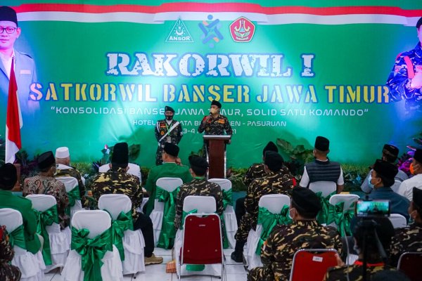 Banser Jatim Agendakan Bentuk SATPAS di Tiap Desa
