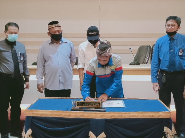 Pokdarwis Kampung Tematik Kota Malang, MoU dengan Rektor UB