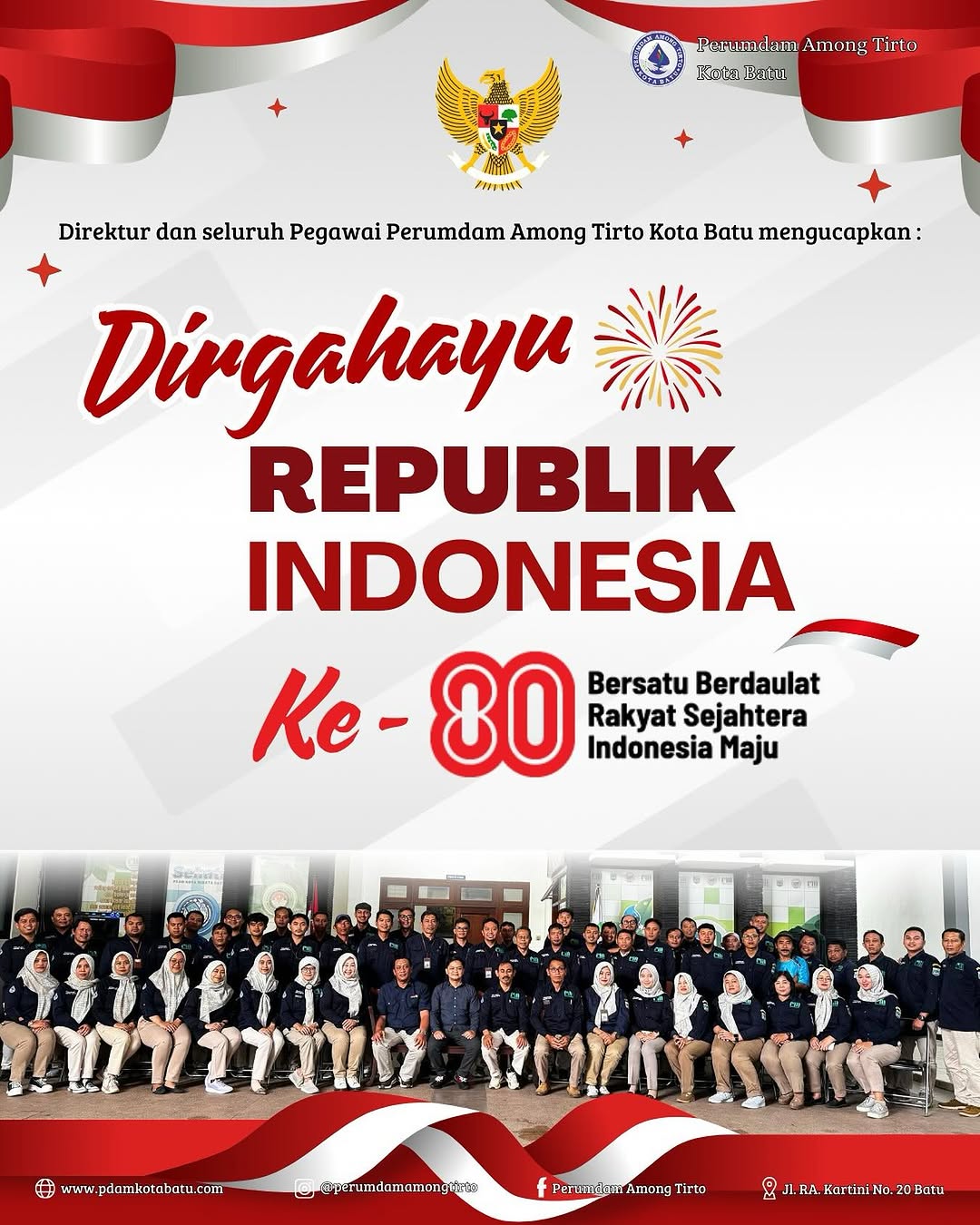 Iklan Ucapan Dirgahayu Republik Indonesia ke-80