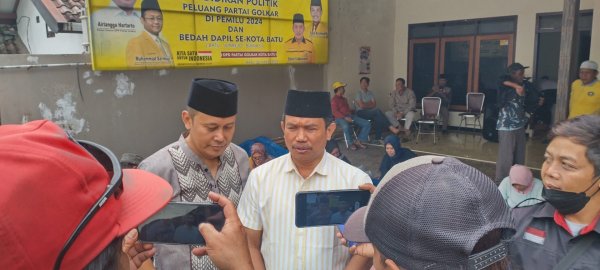 Peringati Hari Raya Idul Adha 1444 H, DPD Partai Golkar Kota Batu Sembelih Sapi dan Kambing