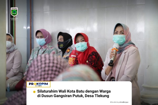 Dewanti Silaturahim dengan Warga Dusun Gangsiran Puthuk, Desa Tlekung