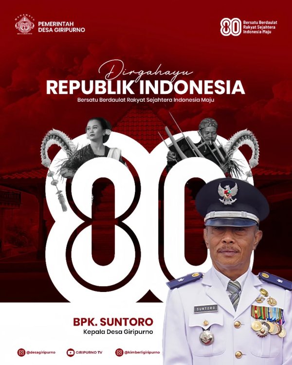 Iklan Ucapan Dirgahayu Republik Indonesia ke-80