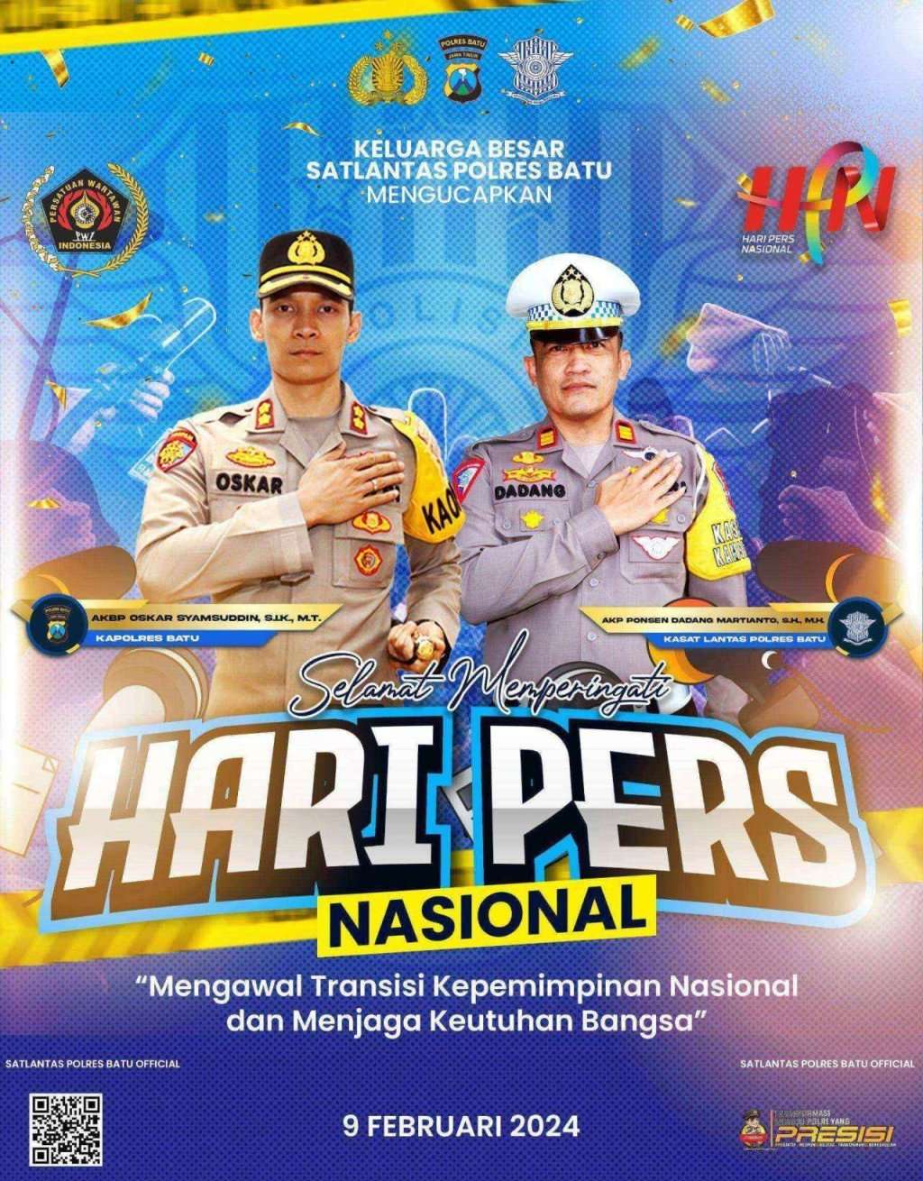 Iklan Ucapan HPN Nasional 9 Februari 2024