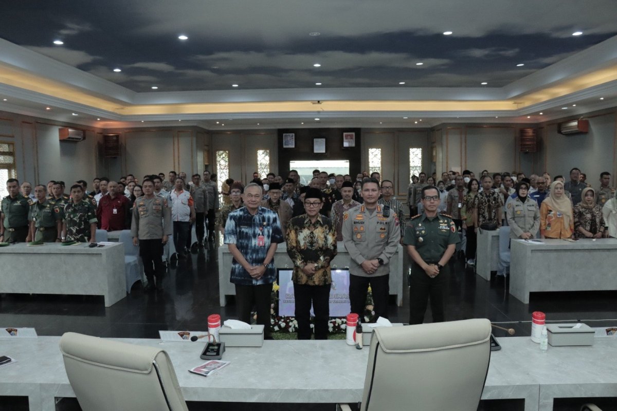 Ciptakan Mudik Aman dan Nyaman, Polresta Malang Kota Bersama Forkopimda Gelar Rakor