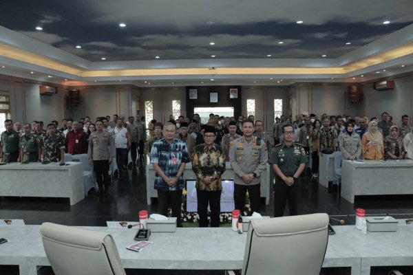 Ciptakan Mudik Aman dan Nyaman, Polresta Malang Kota Bersama Forkopimda Gelar Rakor