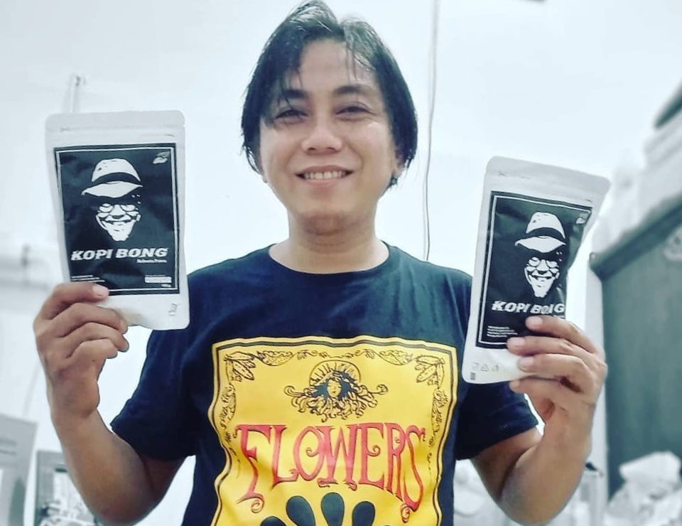 Bantu Sesama saat Pandemi ala Bongky ex Slank, Rilis KOPIBONG