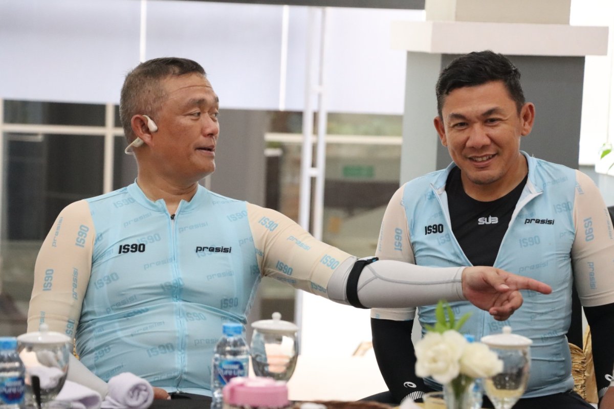 Gladi Bersih Pengamanan Tour De Panderman, Kapolda Jatim Irjen Pol. Imam Sugianto Cek Jalur di Kota Batu