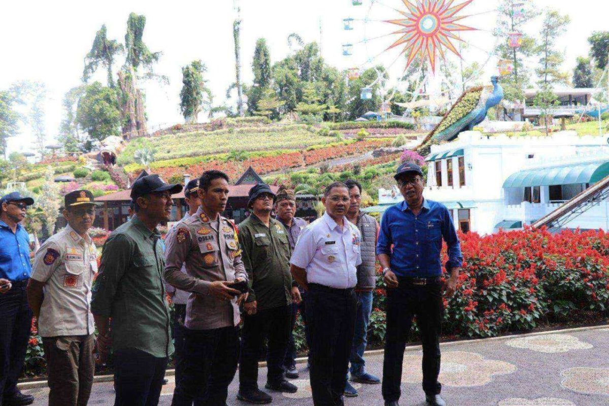 Ops Ketupat Semeru 2023, Kapolres Batu Bersama Forkopimda Cek Tempat Wisata