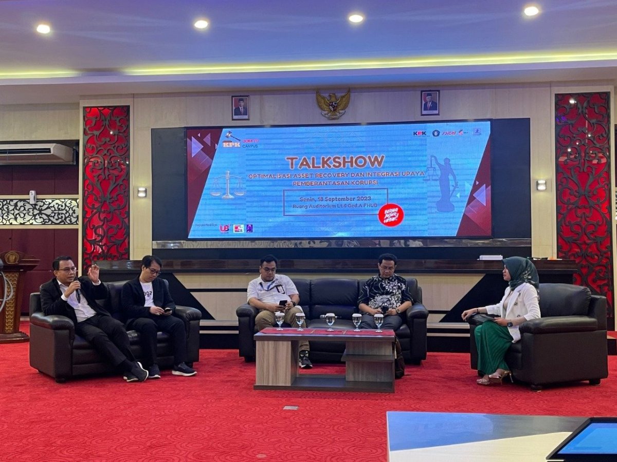 Gelar Talk Show di UB Malang, KPK: Asset Recovery Harus Dioptimalkan untuk Efek Jera dan Penerimaan Negara