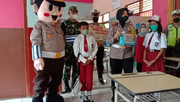 Luncurkan Inovasi Si Bontas, Kasat Lantas Polres Batu:  Kami Juga Sosialisasikan Prokes